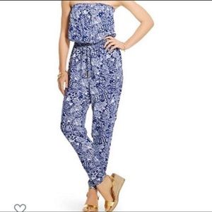 Lilly Pulitzer for Target Strapless Jumpsuit